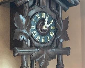 Many German Cuckoo clocks