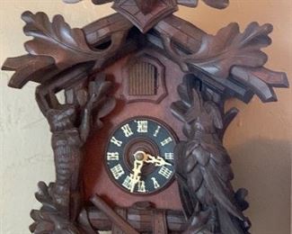 Many German Cuckoo clocks