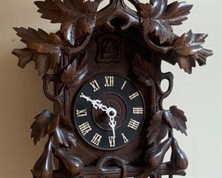 Many German Cuckoo clocks