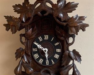 Many German Cuckoo clocks