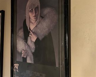 Jmw Chrzanoska framed pearl wine   Art Deco