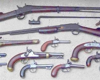 Collection of Antique Firearms