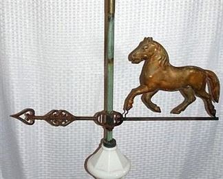 Horse Arrow Weathervane With Ball