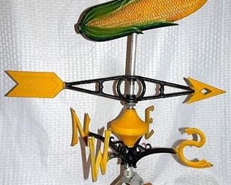 Corn Weathervane With Directionals