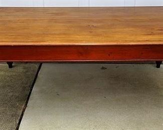 8 Foot Pine Harvest Table