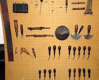 Old Leather Tools