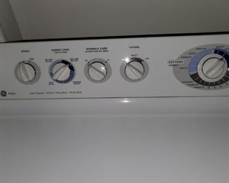 GE Washer & Electric Dryer