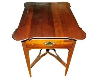 17. Table with Single Drawer