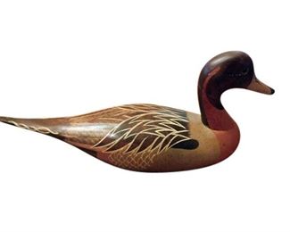 33. Duck Decoy signed by Thomas Chandler