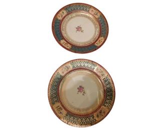 46. Two 2 Collectible Plates by Saxe