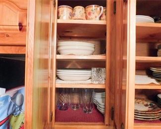 52. Dishes in Cabinet