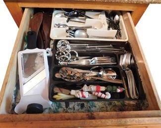 54. Contents of Kitchen Drawer