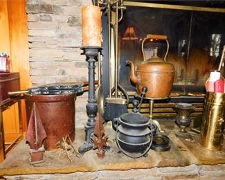 71. Contents of Fireplace Tools