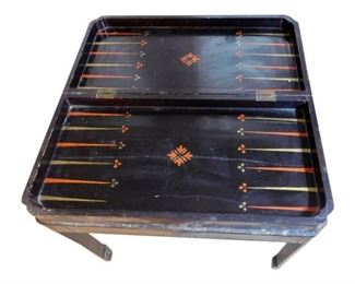 82. Antique Game Table