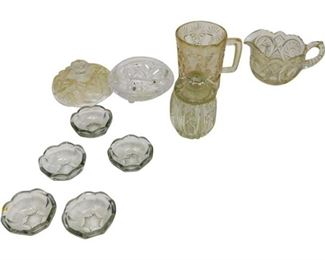 119. Grouping of Collectible Glass Condiment Dishes