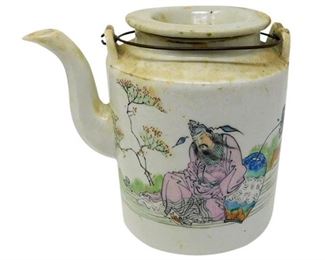 127. Antique Asiatic Teapot