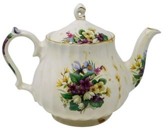 166. Antique Windsor Porcelain Teapot