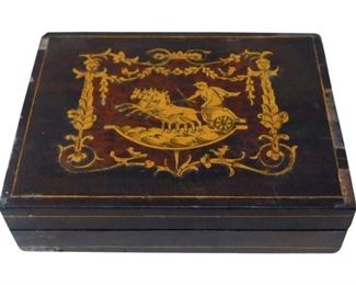 170. Antique Wooden Box