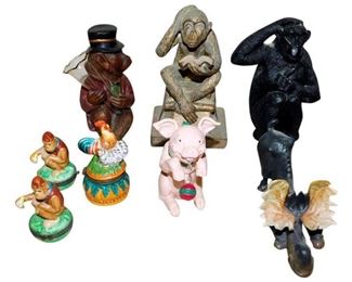 211. Collection of 8 Eight Animal Figurines