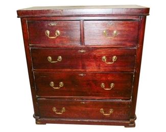 221. Wooden Chest Of Drawers