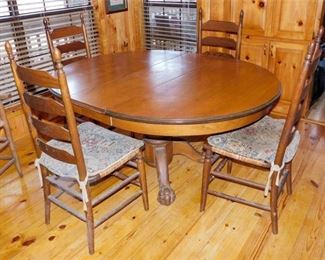 242. Dining Table and Chairs