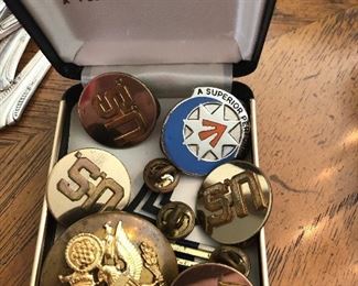 Military pins