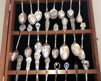 Souvenir spoon collection