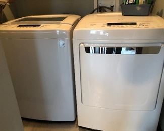 Washer and Dryer LG