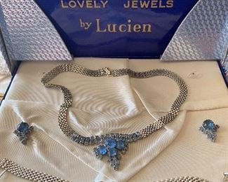 188) Lovely Jewels By Lucien 4 Piece Set, Orginal Presentation box, Tag $ 15