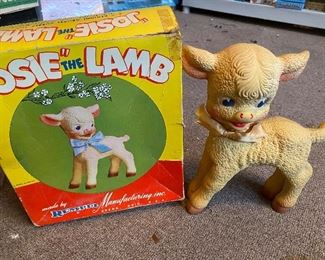  1)Rare HTF Rempel Joise the Lamb in original box. $45