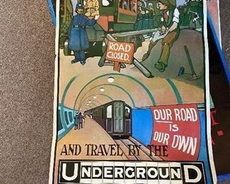 268) Avoid Delay Underground PRINT Poster $12