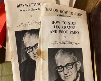 274) HOW TO  Interesting Vintage Pamphlets (8) $6