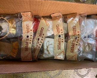 294) ENTIRE BOX of Vintage Slippers NRFP $20