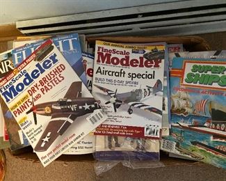 81) Modeler Magazines..THERE IS TONS OF MAGAZINES IN THE HOUSE..MAKE A REASONABLE OFFER!!