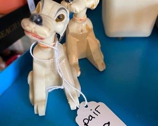 93) Pair of Bobble Head Dogs $8 PAIR
