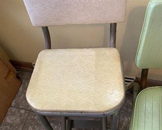 85) Mid Century Step Stool Chair $25