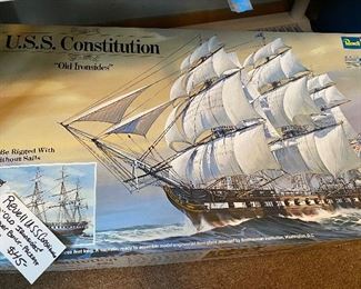 317) Revell USS Constitution Model NRFP $45