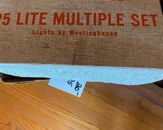 167) Ringalite 25Multiple Light Set in Box $20