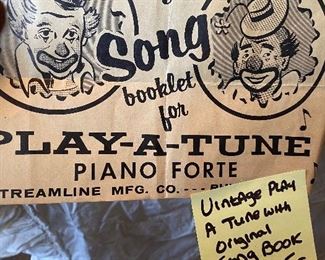 31) Play A Tune- Original Booklet $35