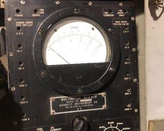 Electronic meters and multipliers than none of us are smart enough to operate. Bring your smartest nerd and please come and explain to us how these things work!
