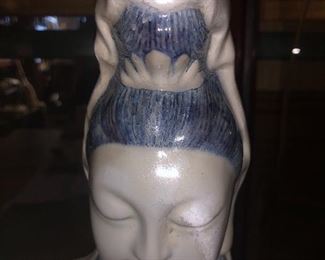 Asian ceramic figurine...