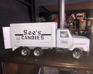 Repro See's Candies model truck...