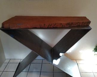 Beautiful Heavy Steel Table