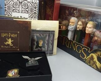 Harry Potter  The Lord of the Rings Collectibles