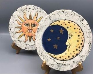 Shapes of Clay Sun  Moon