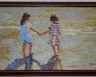 Oil on Canvas, Signed (22” x14”)
