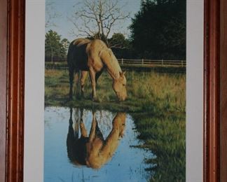 “Beside Still Waters” Special Edition by Andrew Cherry Signed and Numbered Print (21” x 27”)