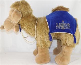 Luxor Hotel Las Vegas “Luvie the Camel” 23”H x 24”L)