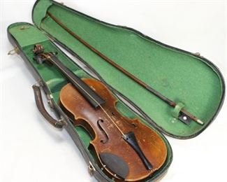 Antique Antonius Stradivarius Cremonensis Faciebat Anno 1736 Violin with Case