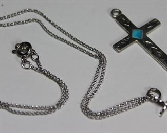 Sterling Cross Pendants